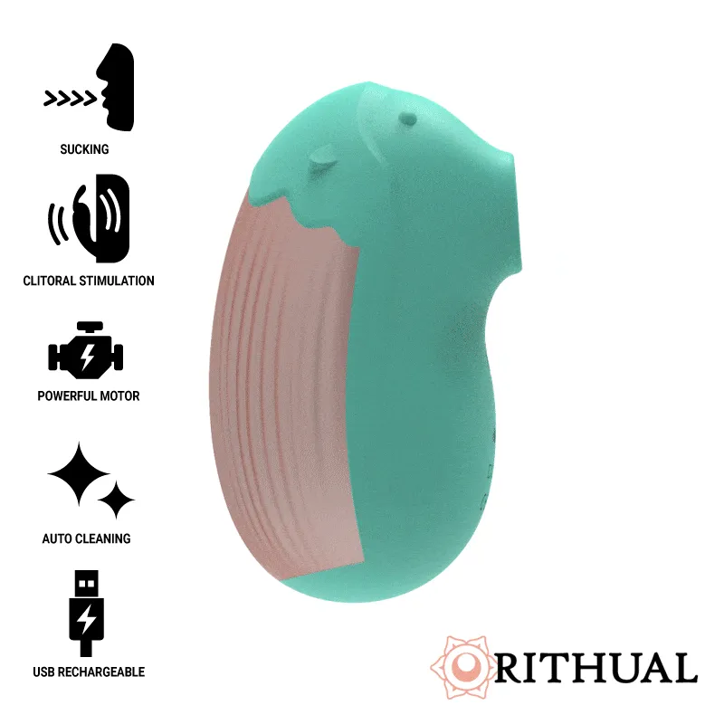 Rithual · Shushu 2.0 nouvelle génération clitoral aqua — photographie du produit