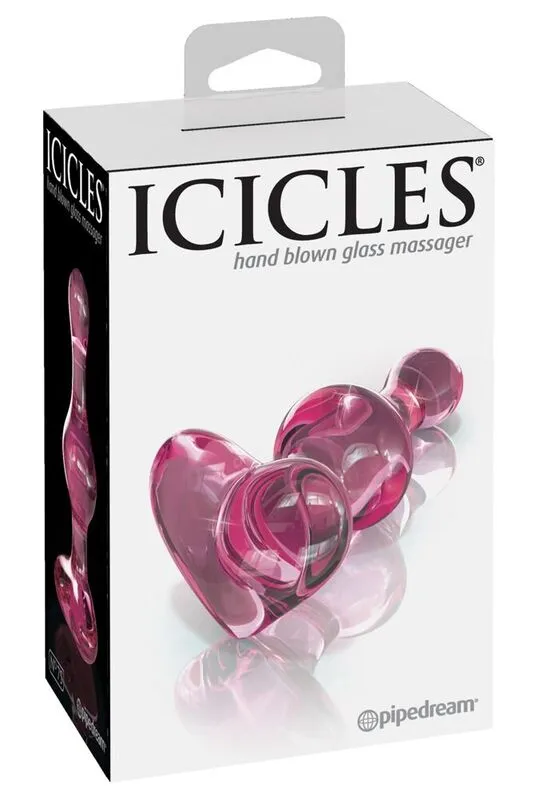 Pipedreams · Icicles N°75, gode en verre — photographie du produit