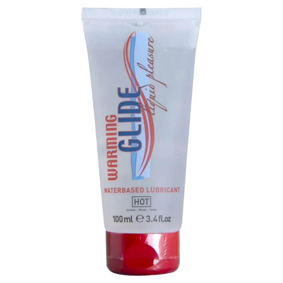 Hot · Lubrifiant liquide et glissant pour un plaisir intense à base d'eau 100 ml — photographie du produit