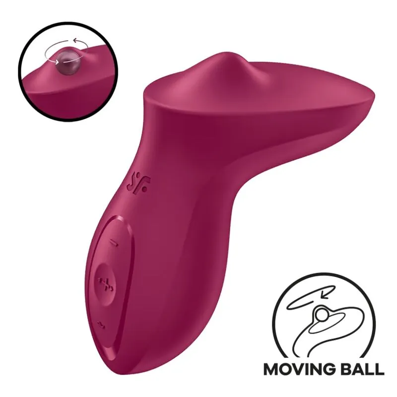 Satisfyer · Vibrateur exciterrr à poser sur le clitoris fuchsia — photographie du produit