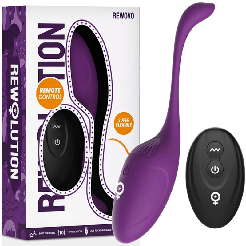 Rewolution · Rewovo, œuf vibrant télécommandé — photographie du produit