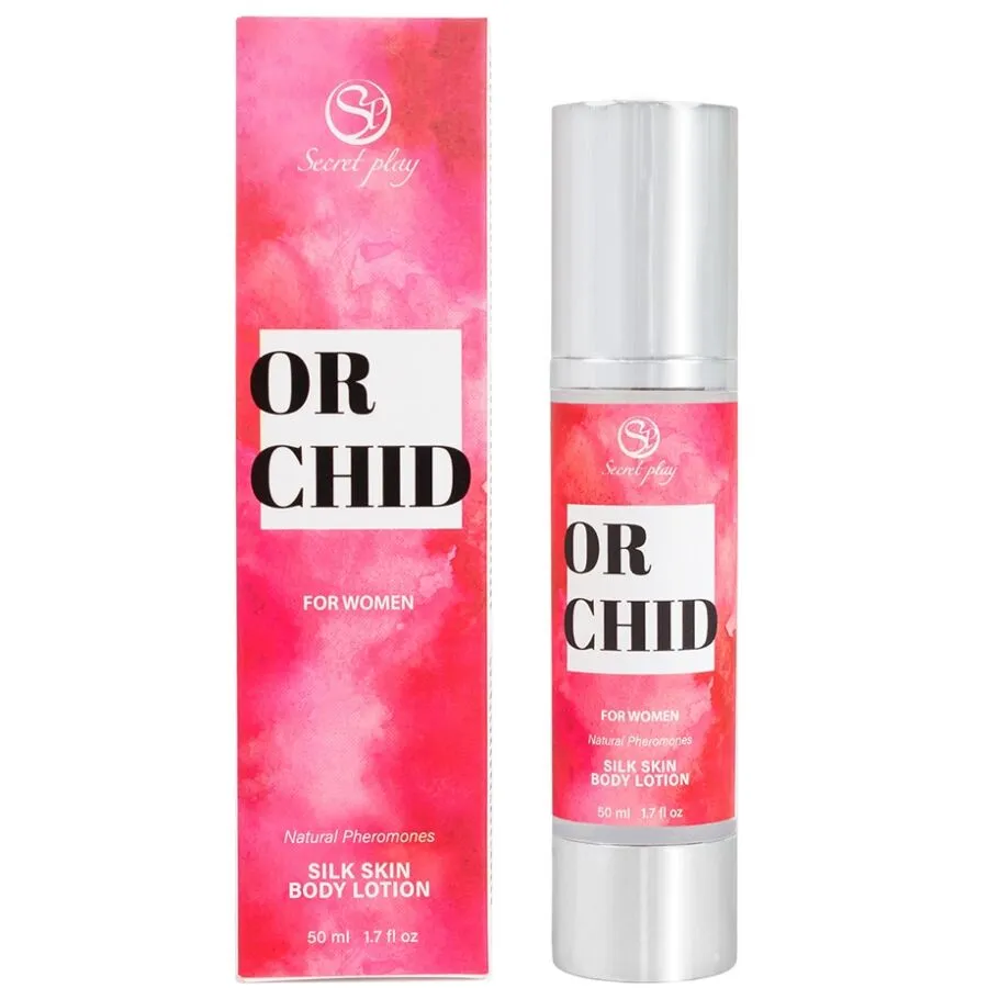 Secretplay · Lotion pour la peau à la soie d'orchidée pour femme 50 ml — photographie du produit