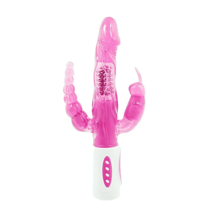 Baile · Pretty bunny triple vibrateur rotateur — photographie du produit