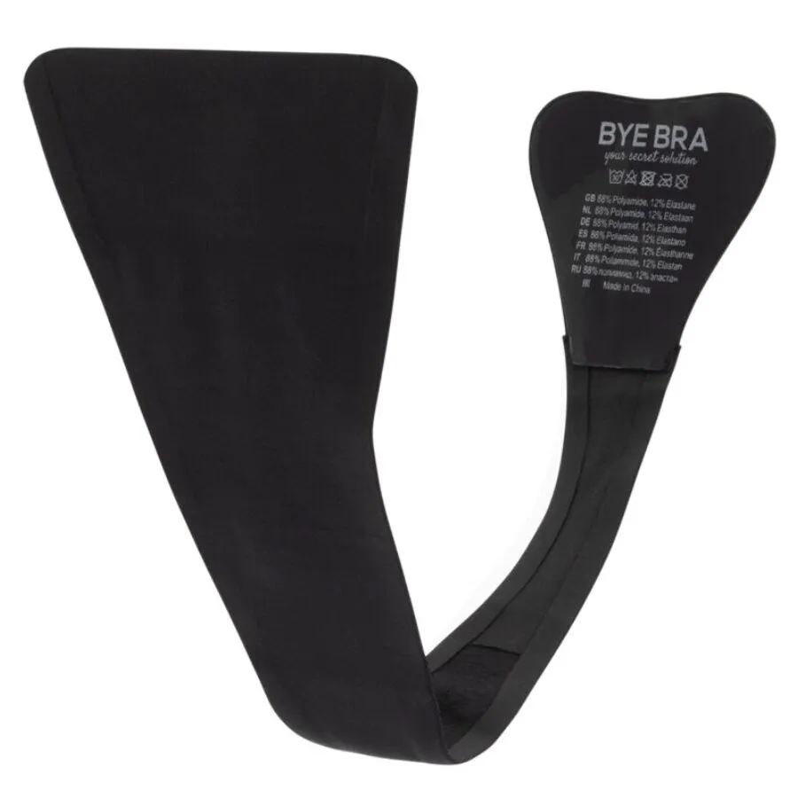 Bye Bra · Tanga adhesivo negro talla única noir, taille 1 — photographie du produit