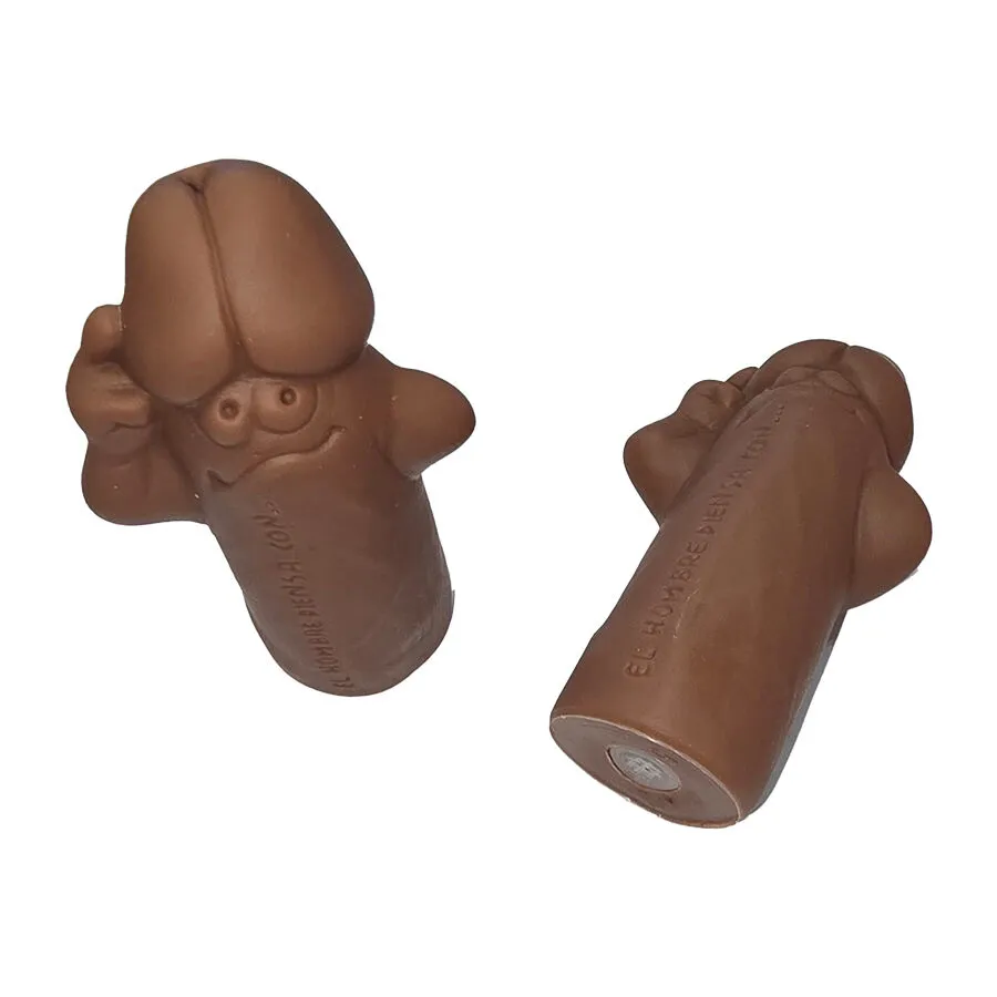 Diverty Sex · Sifflet en forme de pénis de couleur marron — photographie du produit