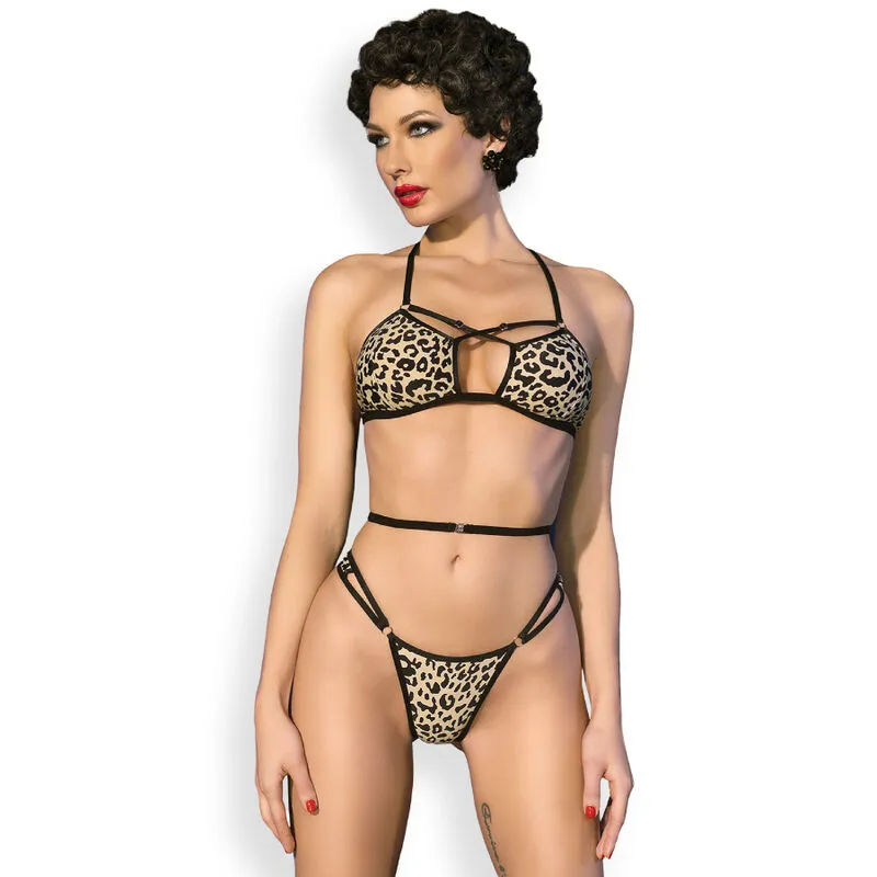 Chilirose · Cr 4497 bikini léopard, taille S/M — photographie du produit