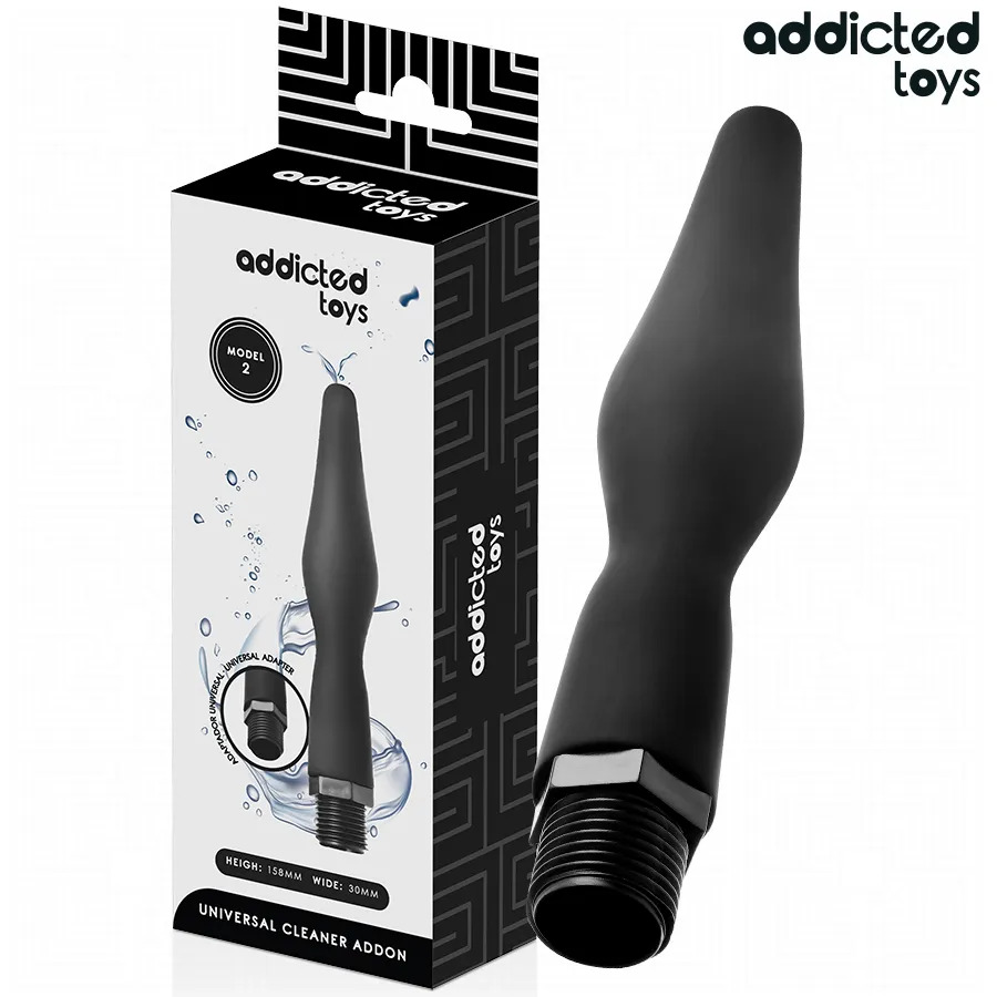 Addicted Toys · Douche anale avec adaptateur universel modèle 2 — photographie du produit