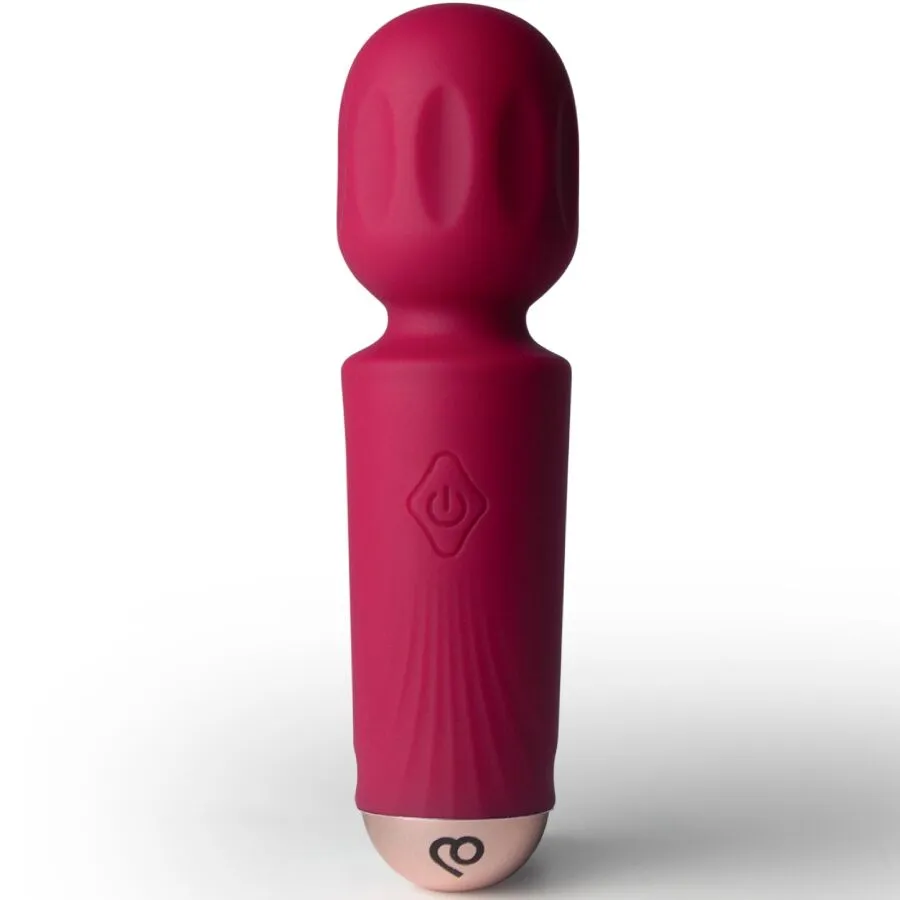 Rocks-Off · Mini baguette rechargeable 16 fonctions rouge azalée — photographie du produit