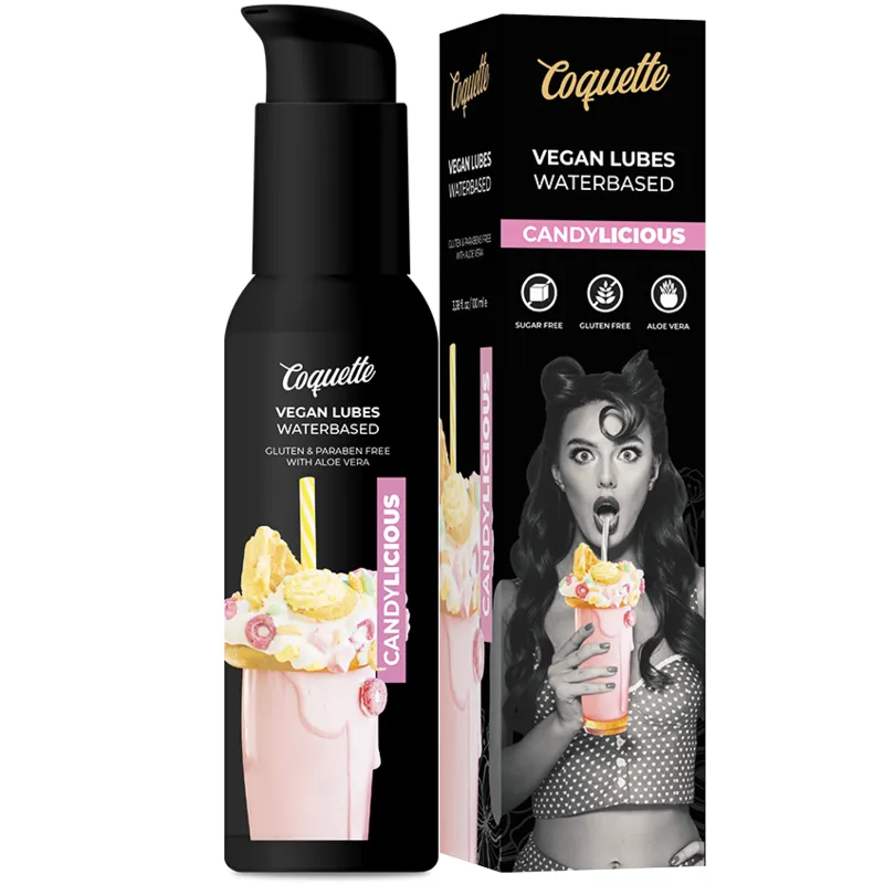 Coquette Chic Desire · Lubrifiant végan candylicious premium experience 100ml — photographie du produit