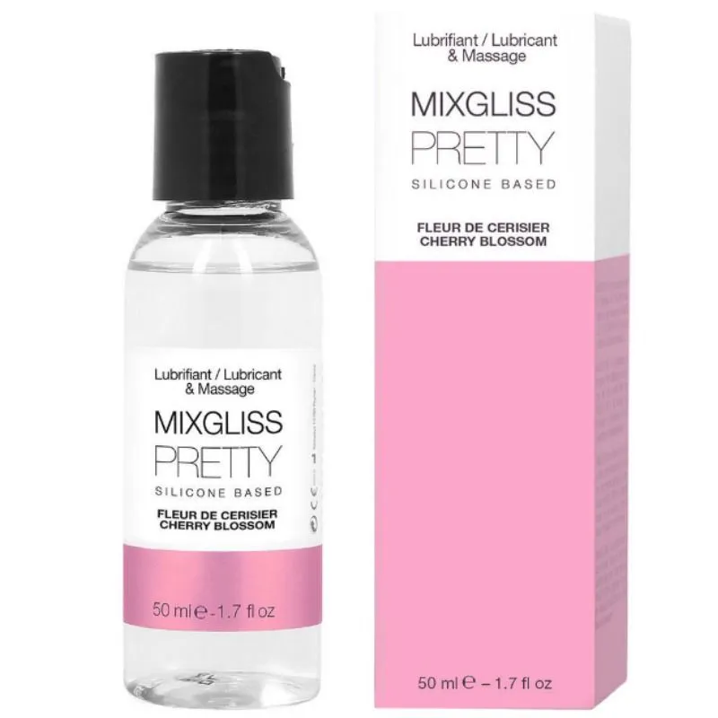 Mixgliss · Pretty lubrifiant silicone fleur de cerisier 50 ml — photographie du produit